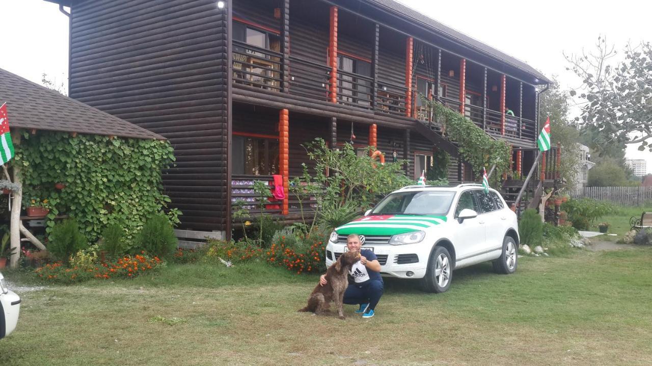 Black-House Pizunda Exterior foto